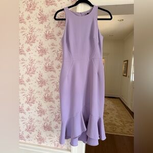 Maggy London Lavender Midi Dress